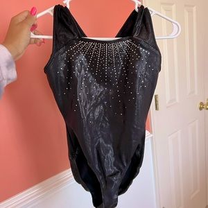 Rebecca’s Mom Black Sparkly Leotard
